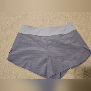 Athleta Gray Athletic Shorts Size Medium